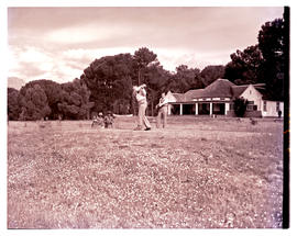 Paarl, 1952. Golfing.