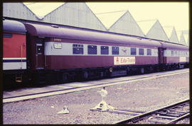 May 1991. SAR coach No 23902 with 'Edu-Train' on side.