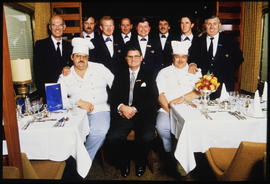 
Blue Train dining car staff group.
