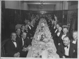 October 1948. Retirement dinner of Mr FCM Wilters.
