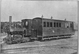 CGR Krauss built 0-4-0WT locomotive used on the construction of the Port Elizabeth - Avontuur lin...