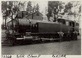 Johannesburg. SAR Class F No 262, used on Reef services.