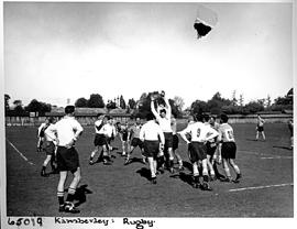 "Kimberley, 1956. Rugby."