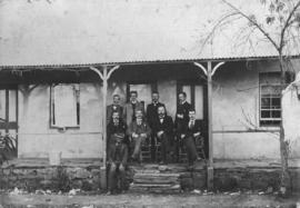 Pretoria, November 1895. NZASM clearing house, first in South Africa. (Presented by EH Short on 1...