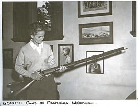 "Kimberley, 1956. Gun of Nicolas Waterboer."