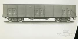 
Side view of SAR high sided wagon Type BB-4, built by Metropolitan-Cammel Carriage and Wagon Com...