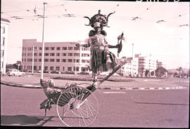 "Durban, 1951. Rickshaw."