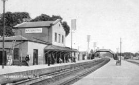 Cape Town. Mowbray railway station. (TD Ravenscroft, Rondebosch)