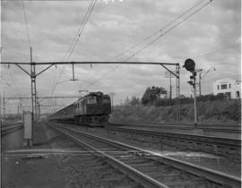 Durban, 1948. SAR Class 3E with train.