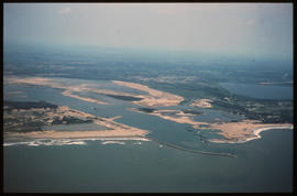 Richards Bay, January 1976. Aerial View of Richards Bay Harbour.