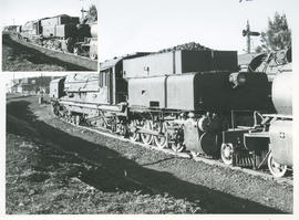De Aar. SAR Class GL No 2351 at De Aar shed. Later to Outeniqua Transport Museum National Collect...