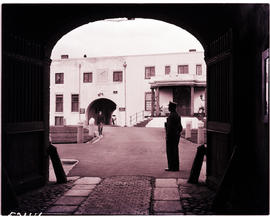 Cape Town, 1950. Entrance to the courtyard of the Castle.