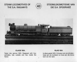 SAR postcard series No 43: SAR Class 16A