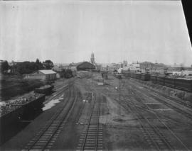 Durban, 1903. Station yard.