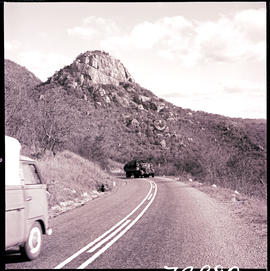 Barberton, 1963. SAR Diamond T truck on the road.
