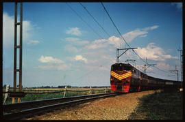 SAR Class 5E1 No E630 with passenger train.
