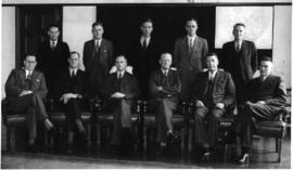 
SAR Group on overseas mission, DHC du Plessis, later General Manager, in front row.
