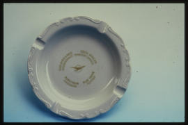 
SAR merchandise and gifts. Ashtray. Blue Train souvenir. South African Transport Services (SATS).
