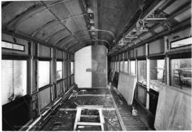 Birmingham, England, 1938.  Blue Train coach under construction at Metropolitan-Cammell Carriage ...