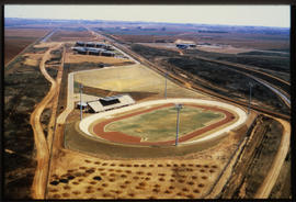 Bapsfontein, September 1984. Sports complex at Sentrarand. [T Robberts]