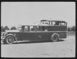 Hermanus, 1927. SAR parlour observation bus, built on a White Motor Company chassis. See N38428. ...