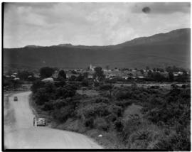 Louis Trichardt, 1951. Road leading into town.