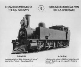 SAR postcard series No 6: NZASM '46 tonner'.