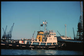 Port Elizabeth. SAR tug 'Willem Heckroodt' and 'Sezela' in Port Elizabeth Harbour. [J Hamman / S ...