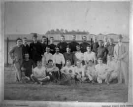 Cape Town, 1891. Football club. (HE Fripp, Cape Town)