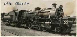 Durban, 1954. SAR Class 24 No 3608.