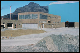 Cape Town, August 1981. New fruit storage facility for containers in Table Bay Harbour. [JV Gilroy]