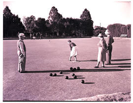 "Kimberley, 1948. Bowling."