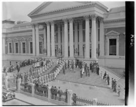 Cape Town, 21 February 1947. Opening of Parliament.
