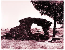"Graskop district, 1968. Rock formation."