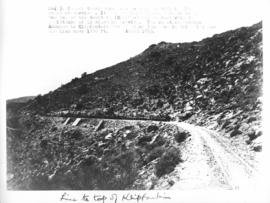 Okiep - Port Nolloth narrow gauge railway, 1895. Line to top of Klipfontein.