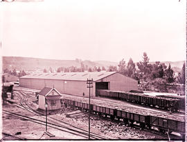 "Ladysmith. Railway yard during NGR times."