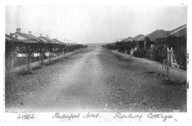 Beaufort West, 1922. Railway cottages.