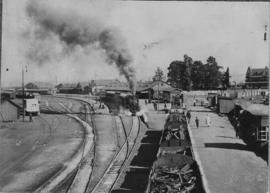 Pretoria, 1895. Railway station.