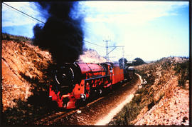 SAR Class 26 No 3540 'Red Devil' on goods train.