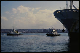 Durban, July 1986. Durban Harbour. [Z Crafford]
