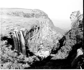 "Graskop district, 1951.  Waterfall at the Pinnacle."