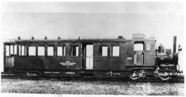 South-West Africa. Narrow gauge railcar at the Otavi Mine which could be operated from either end...
