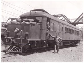 SAR railcar RM11 'Clayton' used on the Cape Town - Milnerton line.