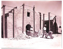 "Kimberley, 1942. Brickmaking."