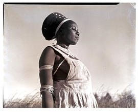 Natal, 1949. Zulu woman.