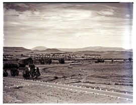 "Aliwal North, 1952. Town in the distance."