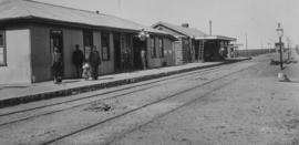Orange River, 1895. Station looking north. (EH Short)