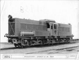 SAR Class DS locomotive No D137. Side view.
