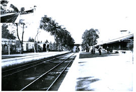 Vogelfontein. Railway station, not used after 1921.