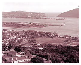 "Knysna, 1968. Lagoon with the Heads in the distance."